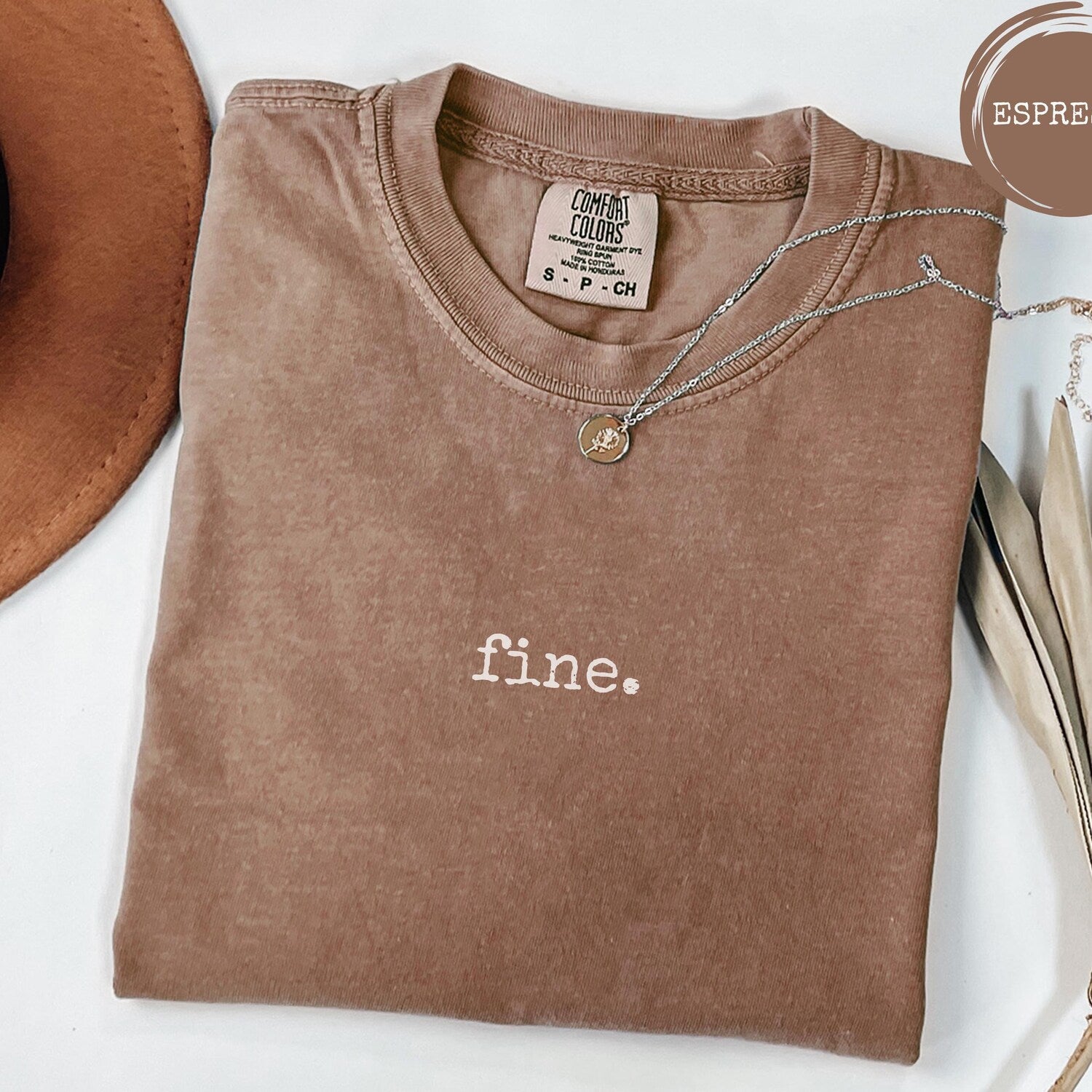 Comfort Colors® Minimalist fine. T-Shirt - Trendy Minimal Life Tee, Funny Moody Shirt, Less is More, Simple Unisex Tshirt, Gift For Her
