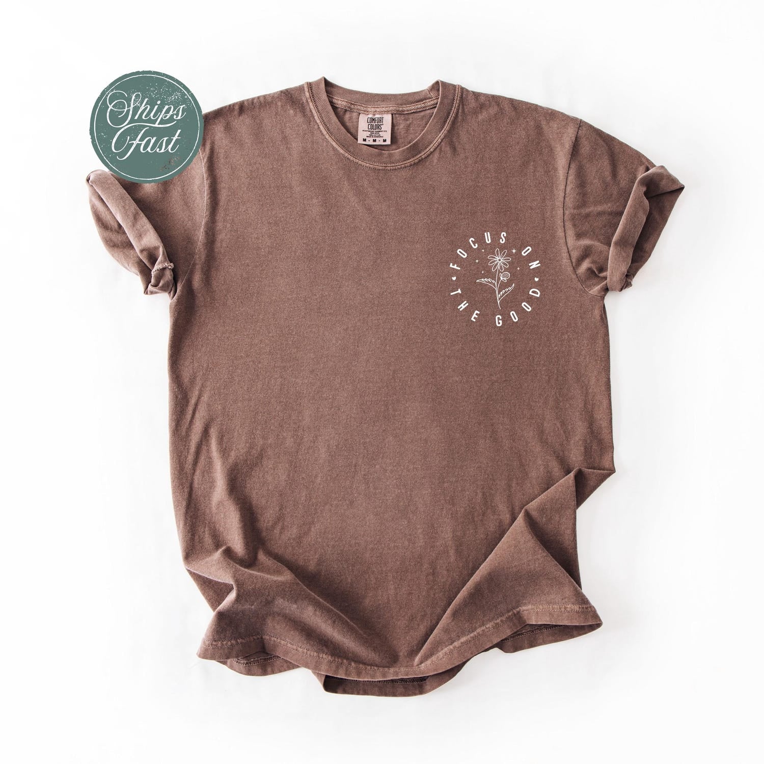 Focus On The Good Shirt, Motivational for Women, Positive Quote Tee, Christian Mental Health Gift