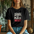 Introvert Loading... Please Wait. Funny Minimalist T-Shirt