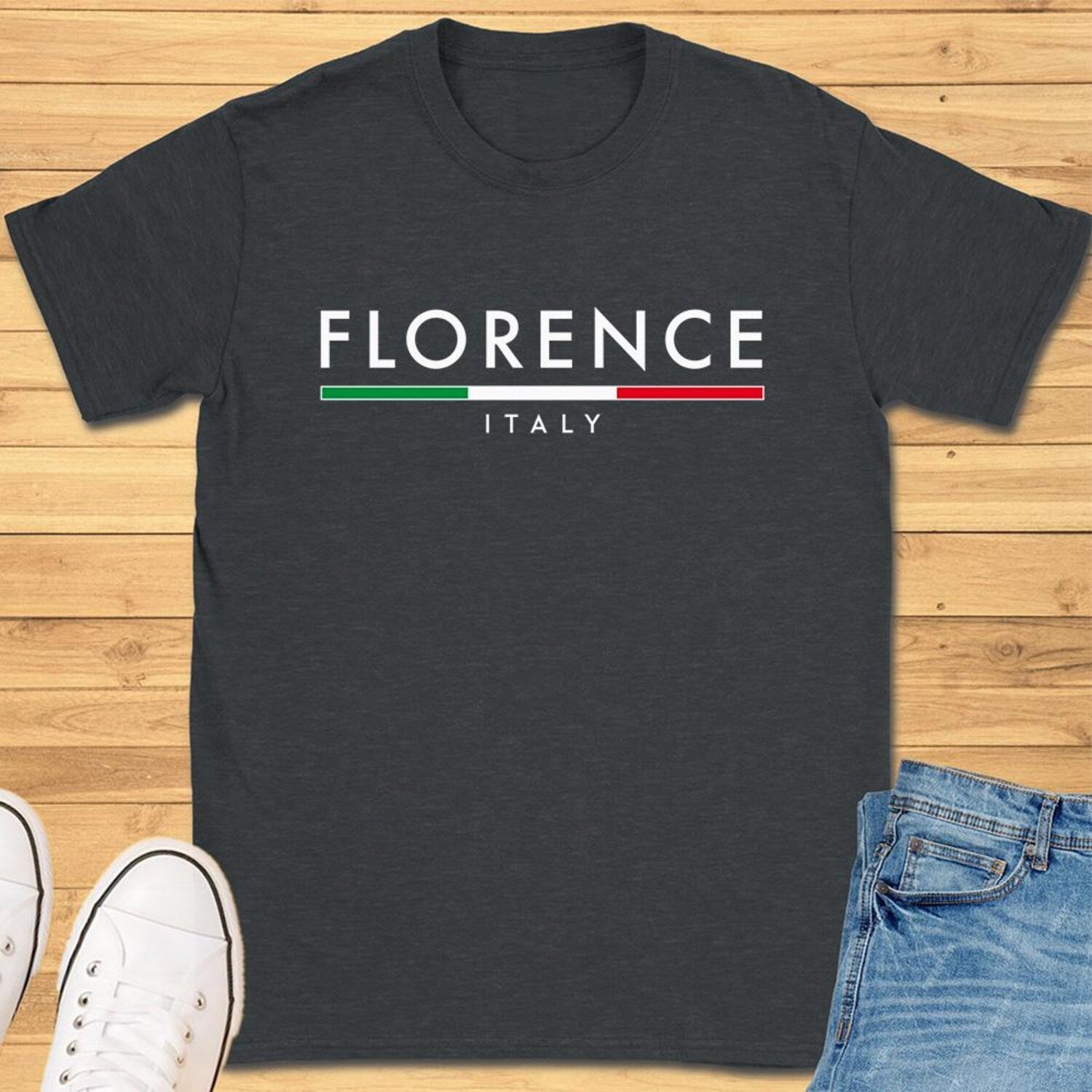 Florence Italy Minimalist T-Shirt