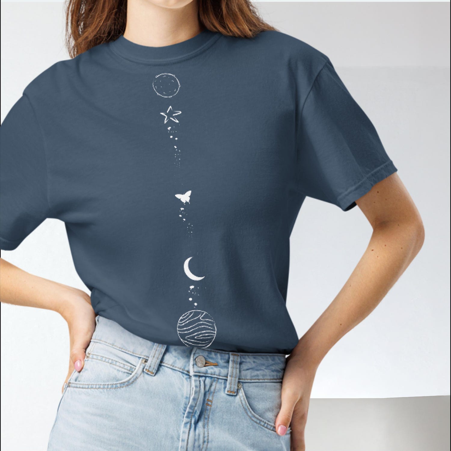 Minimalist Soft Cotton T-Shirt: Clean Modern Design, Unisex Fit