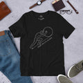 Minimalist Sisyphus T-Shirt, Stoic Philosophy Graphic Tee, Modern Line Art Greek Mythology Inspiration Unisex