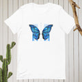 Minimalist Butterfly T-Shirt – Elegant Nature Graphic Tee – Simple Aesthetic Shirt – Boho Butterfly Top – Nature Lover Gift Clothing