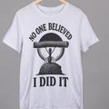 Unisex Minimalist T-Shirt, Comfortable Casual Tee, Unique Gift for Him Her