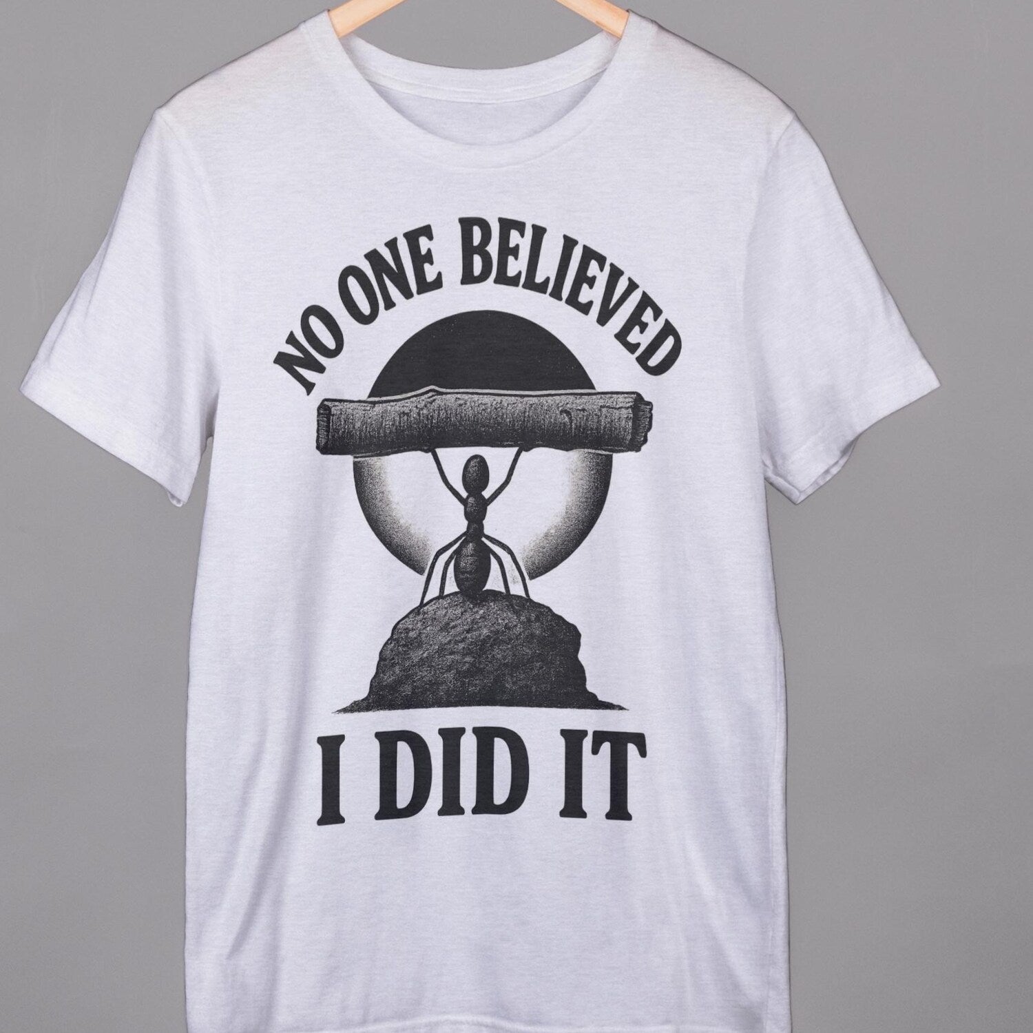Unisex Minimalist T-Shirt, Comfortable Casual Tee, Unique Gift for Him Her
