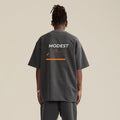 Modest Moves Graphic T-Shirt, Minimalist Streetwear T-shirt, Motivational Oversized Unisex Inspirational T-shirt