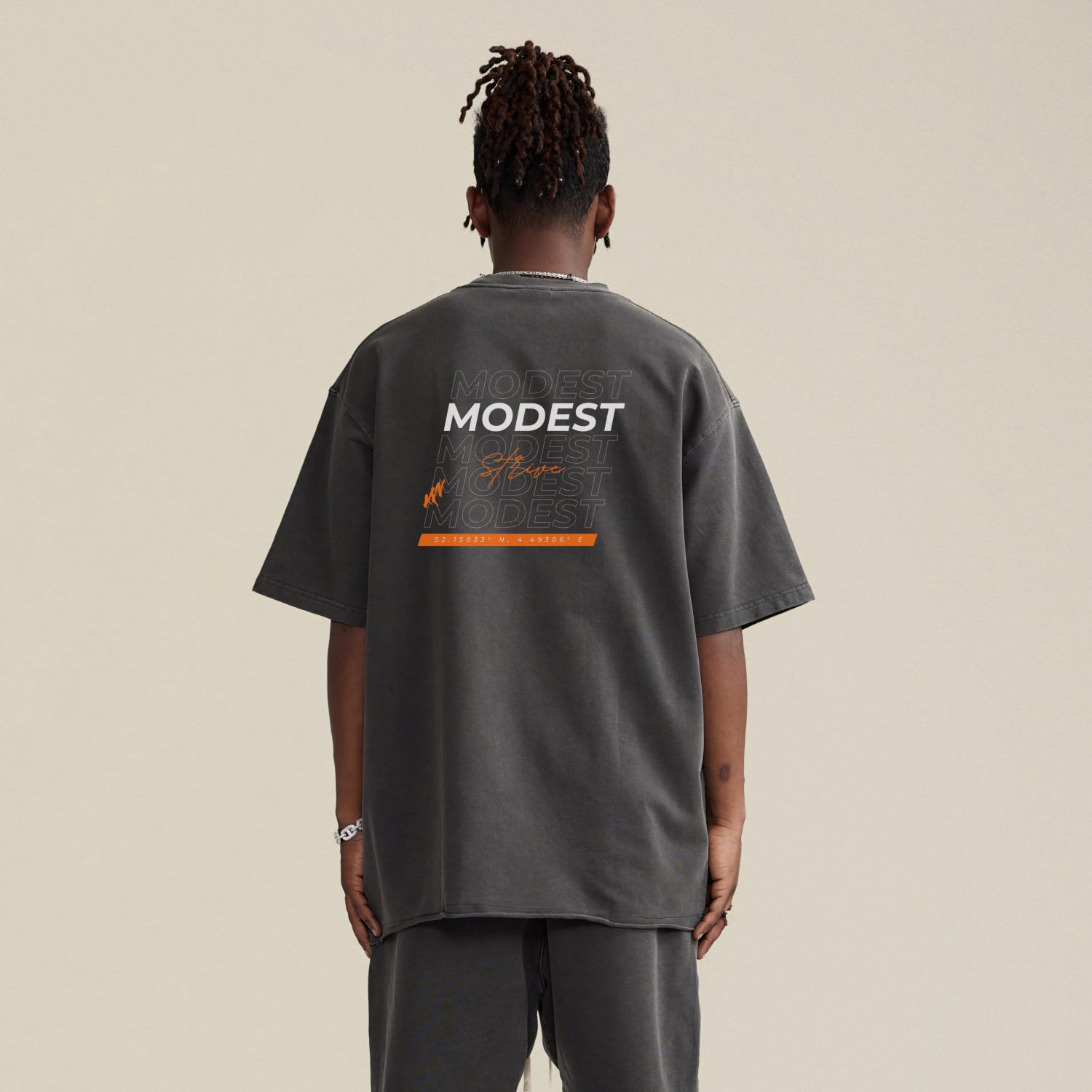 Modest Moves Graphic T-Shirt, Minimalist Streetwear T-shirt, Motivational Oversized Unisex Inspirational T-shirt