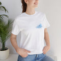 Ocean Wave Line Art Tee, Minimalist Beach Shirt, Coastal Gift for Ocean Lovers