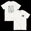Unisex Classic Tee, Minimalist Abstract Doodle Design, Deux Doodles Embroidered Streetwear