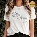 God, The Unseen Hand That Connects The Dots Minimalist Spiritual Shirt