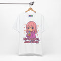 No Thoughts Just Vibes - Graphic Tee Shirt, Minimalist T-shirt, Positive Vibes No Mind Chill Outfit Top