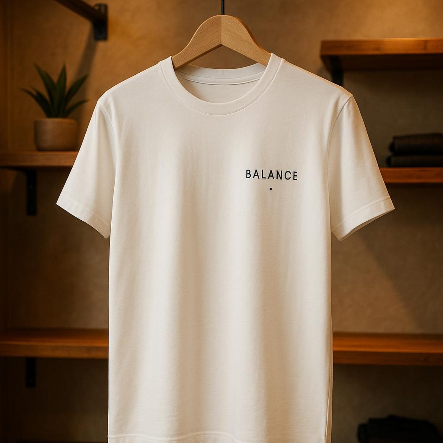 Modern Minimalist T-shirt Design, Digital Download