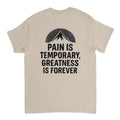 Mind Peak Premium Eternal Greatness T-Shirt, Motivational Minimalist T-shirt, Inspirational Shirt, Growth Mindset Clothing