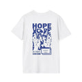HOPE Lettering T-Shirt - Unisex Softstyle Tee, Graphic Tee, Inspirational Shirt, Minimalist Design Shirt, Timeless Tee, Casual Top