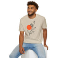 Minimalist T-Shirt, Floral Line-Art Design, Modern, Adult, Gift Idea, Trendy