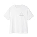 Slow Cozy Coffee Oversized T-Shirt - Minimalist Aesthetic Boxy Tee, Cozy Lifestyle Shirt for Coffee Lovers