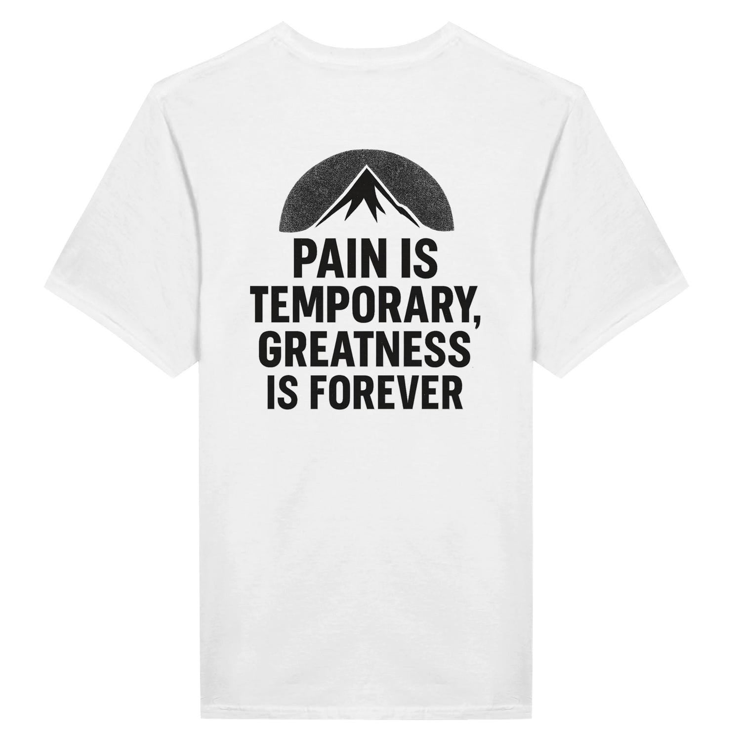 Mind Peak Eternal Greatness T-Shirt, Motivational Minimalist T-shirt, Inspirational Shirt, Growth Mindset Clothing