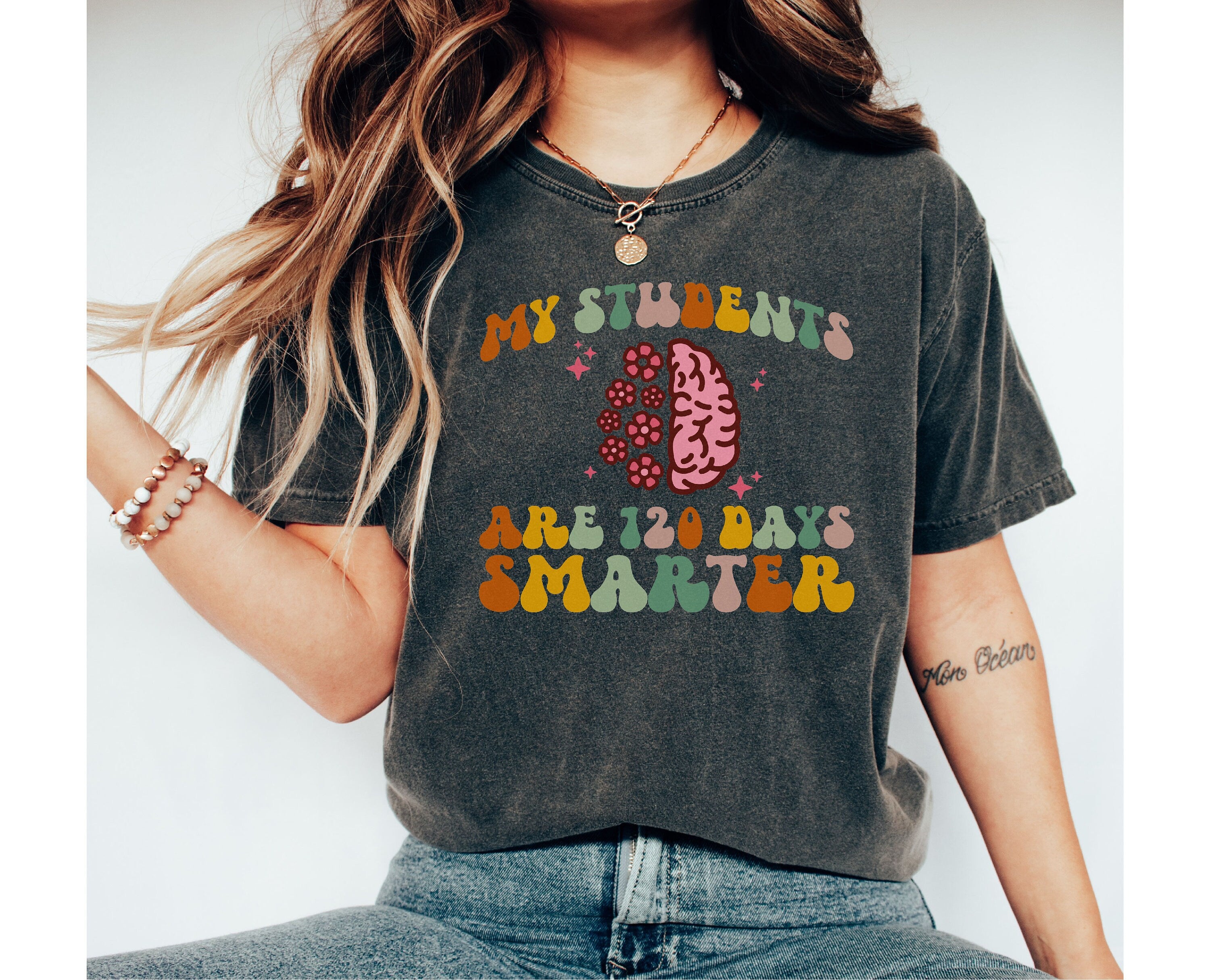 120 Days of School Shirt 120 Day Shirt 120th Day Of School Celebration Student Shirt Back to School Shirt Gift For Teacher Preschool Graphic Tee – Aesthetic Look · Great Gift For Fans