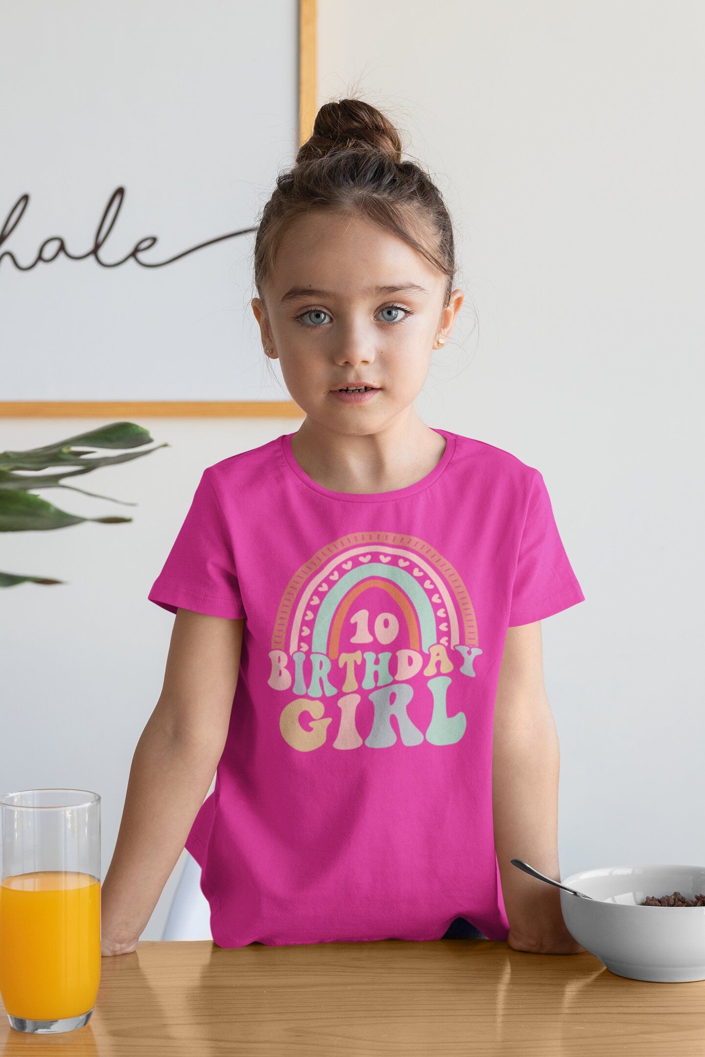 10th Birthday Girl Shirt Gifts Rainbow TShirt 10 Years Old Shirt Year Born 2013 Graphic Tee – Everyday Comfort · Great Gift For Fans
