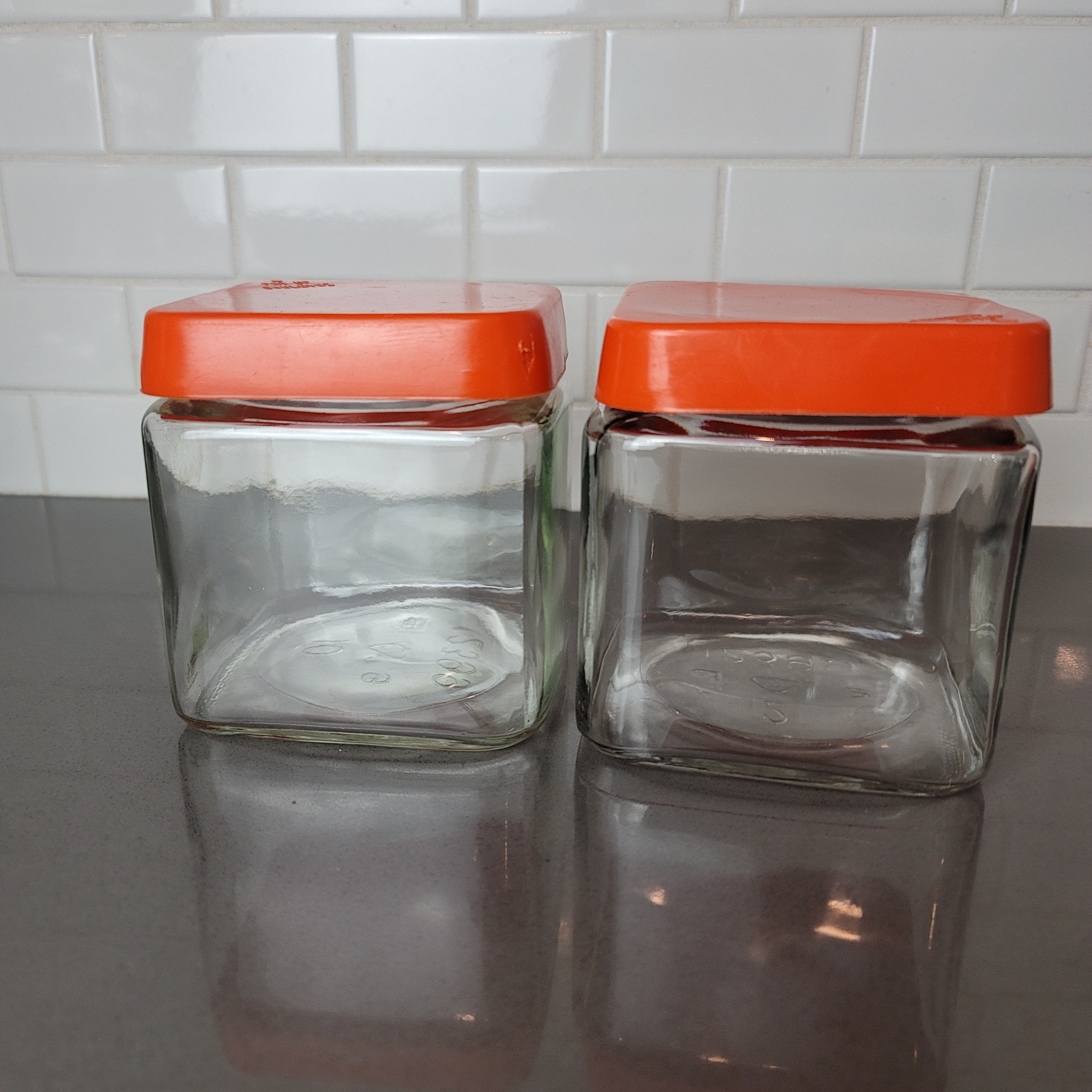 1970s Vachon Caramel Spread Glass Jars Empty Glass Jars wplastic lids Graphic Tee – Soft Feel · Perfect For Daily Wear