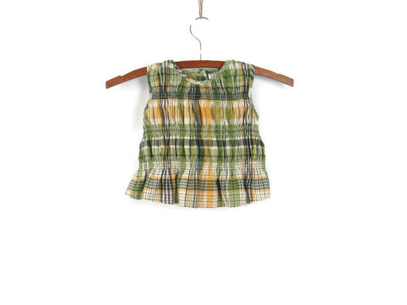 18 24 Months Baby Gap Sleeveless Plaid Shirt with Elastic Gathering Button 2000s Down Back Cotton Toddler Blouse Graphic Tee – Cozy Vibes · Great Gift For Fans