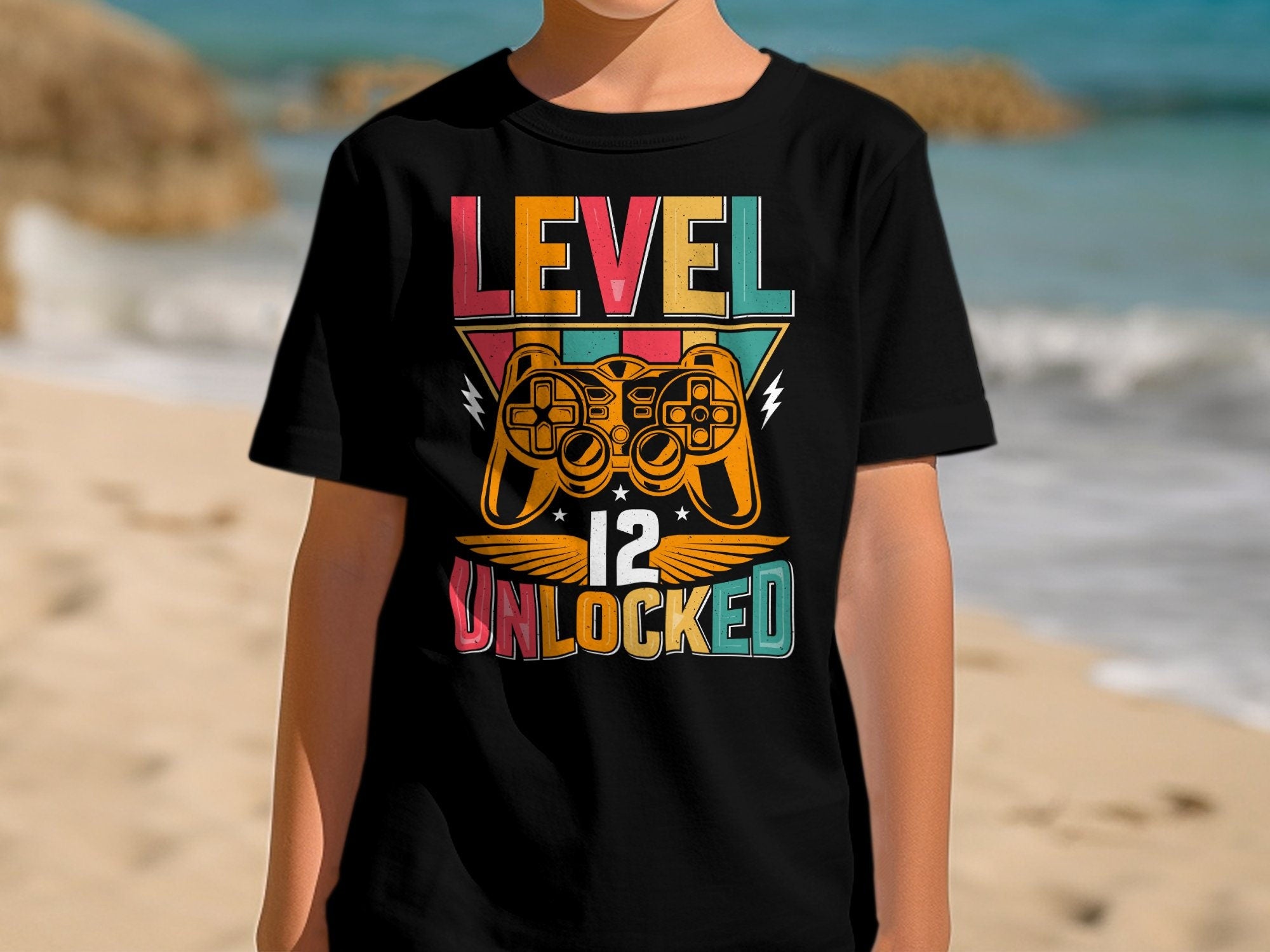 12th Birthday Kids Gaming Level Unlocked TShirt Hoodie Sweatshirt for Age 12 Years Old Colorful Retro Gamer Apparel Hoodie – Everyday Comfort · Must-Have Style