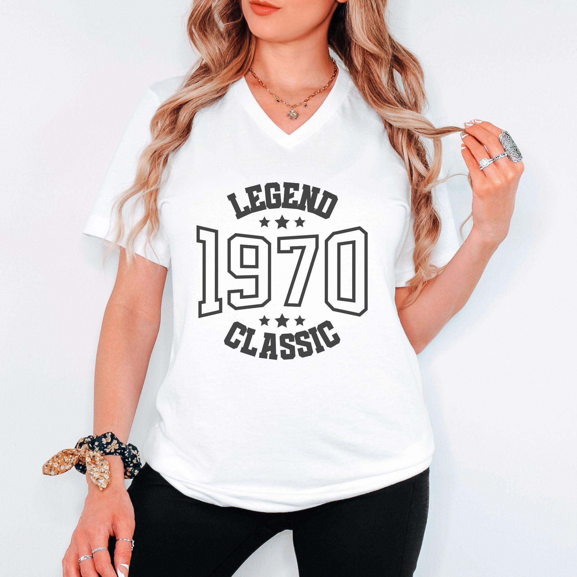 1970 birthday shirt 1970 classic shirt 1970 birthday gift for mom birthday party tshirt 1970 birthday vintage 1970 shirt Graphic Tee – Everyday Comfort · Great Gift For Fans