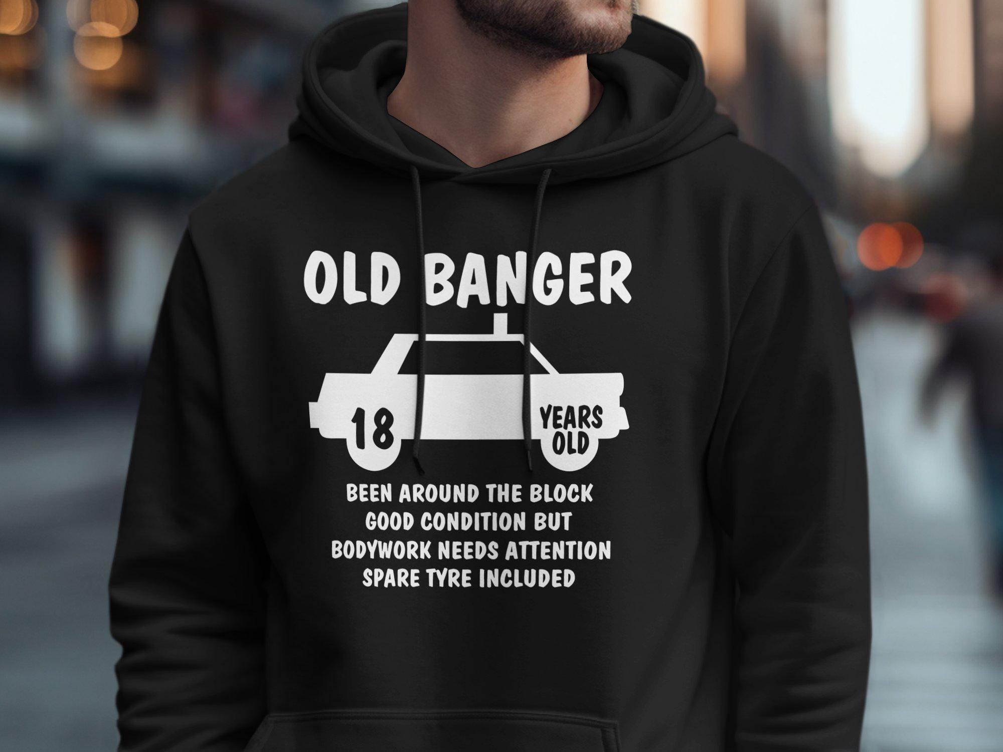 18th Birthday Shirt Born In 2007 Tee 18 Years Old Gift Old Banger T Shirt Funny Birthday Outfit Hoodie Sweatshirt Hoodie – Bold Style · Top Pick For Any Outfit