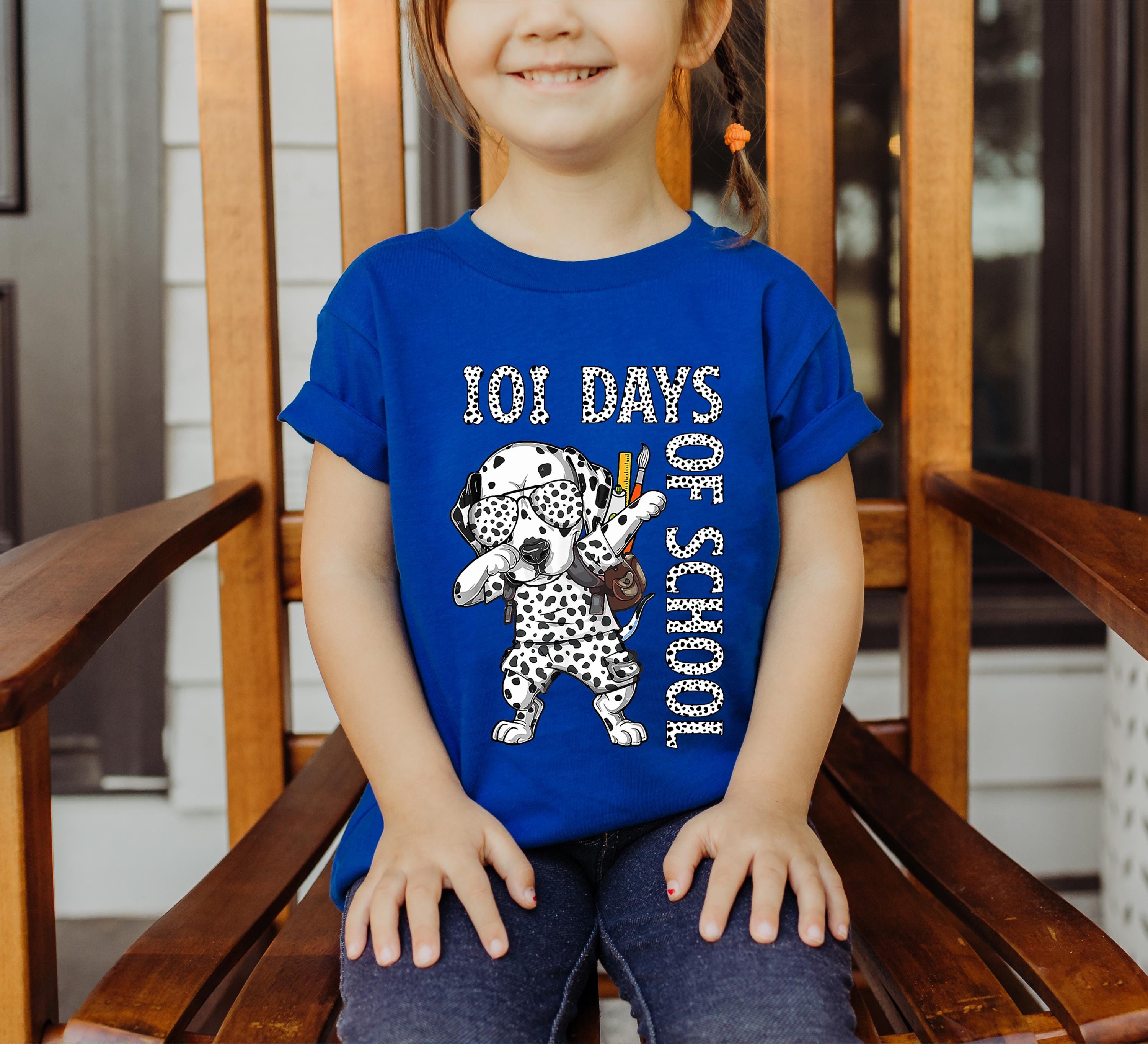 100 Days of School Dalmation Dab Kids Tee Shirt 100 Days Of School Shirt Cute One Hundredth Day Schooling Shirt Back to School Shirt Graphic Tee – Warm & Stylish · Great Gift For Fans
