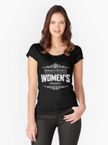Women S Rights Coffee T Shirt Gift Ideas Fitted Scoop T Shirt T Shirt Premium Print
