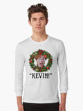 THE ORIGINAL Kevin Home Alone Shirt Long Sleeve T-Shirt | Premium Unisex T-Shirt, Trending Graphic Tee