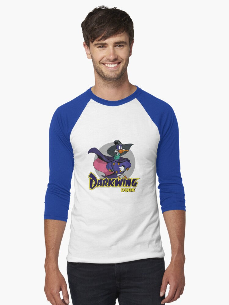 Darkwing Duck Baseball Sleeve T-Shirt | Graphic T-Shirt for Unisex