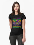 Mardi Gras 2022 Let The Shenanigans Begin Fitted T Shirt T Shirt Limited Vibe