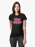 Mardi Gras Bead Whore Fitted T Shirt T Shirt Premium Print