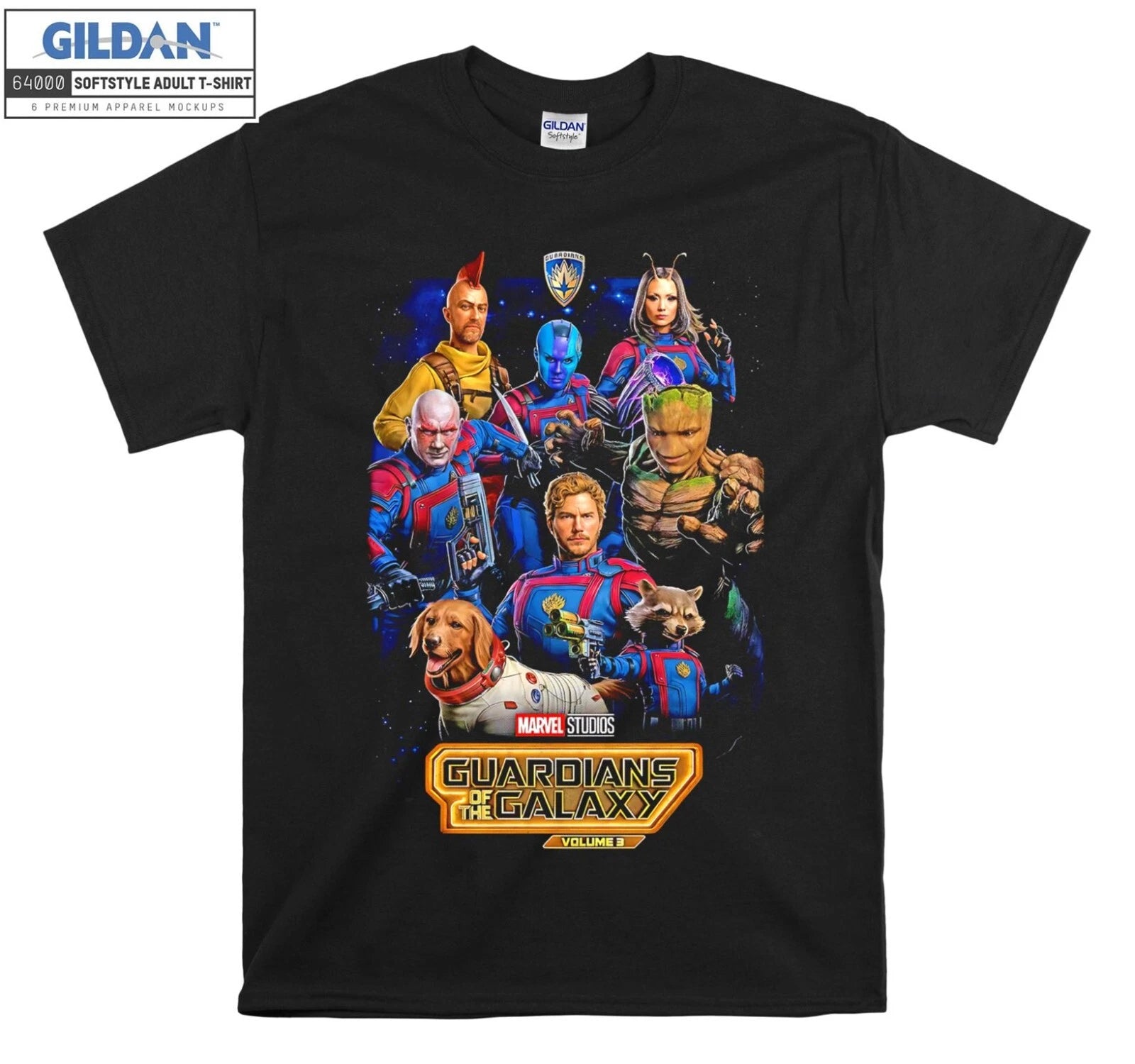 Marvel Guardians Of The Galaxy T-shirt Gift Hoodie Tshirt Men Women Unisex F359
