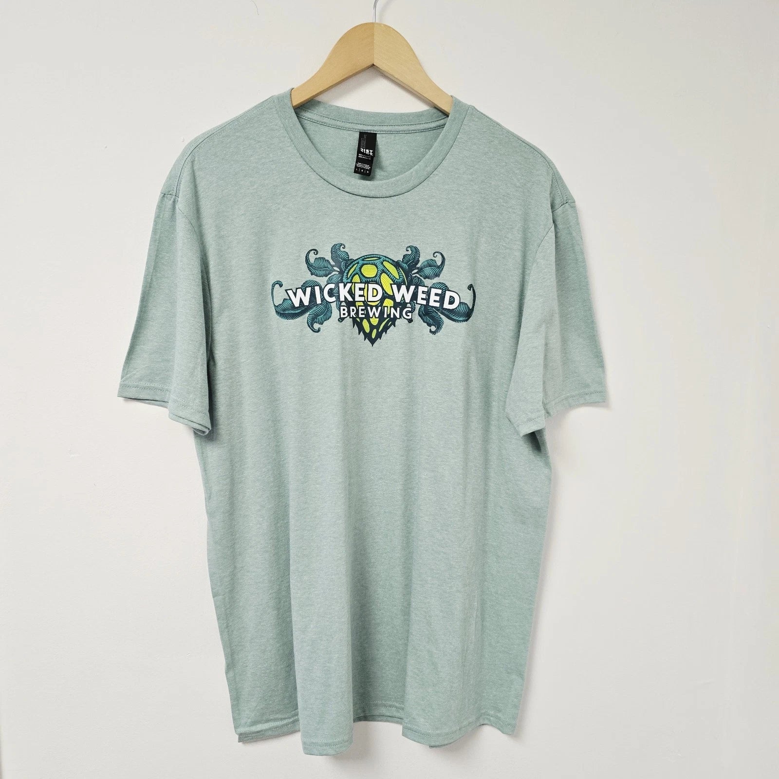 District Wicked Weed Brewing Short Sleeve Beer Brewery T-Shirt