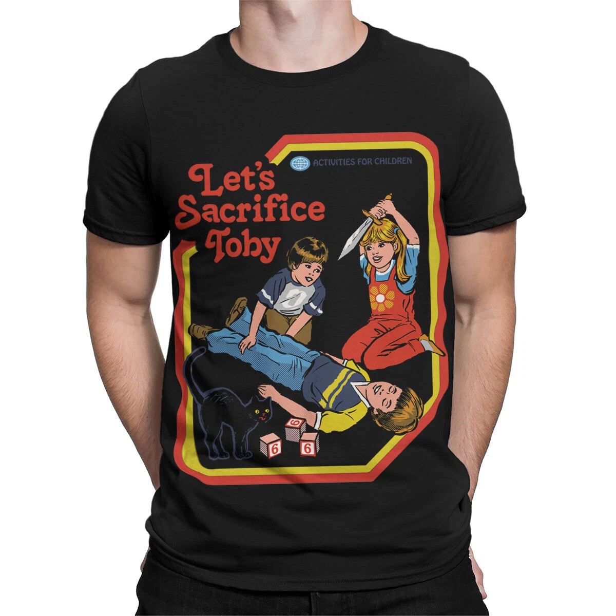 Lets Sacrifice Toby 90s Dark Humor T-shirt With A Twist #sr#t433