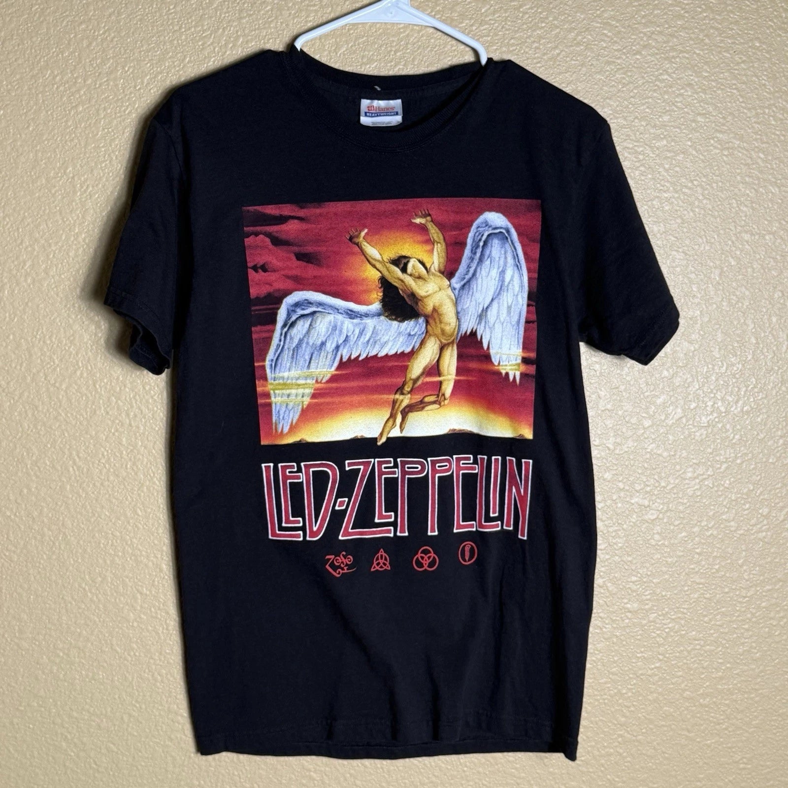 Vintage Led Zeppelin Double-Sided Y2K T-Shirt