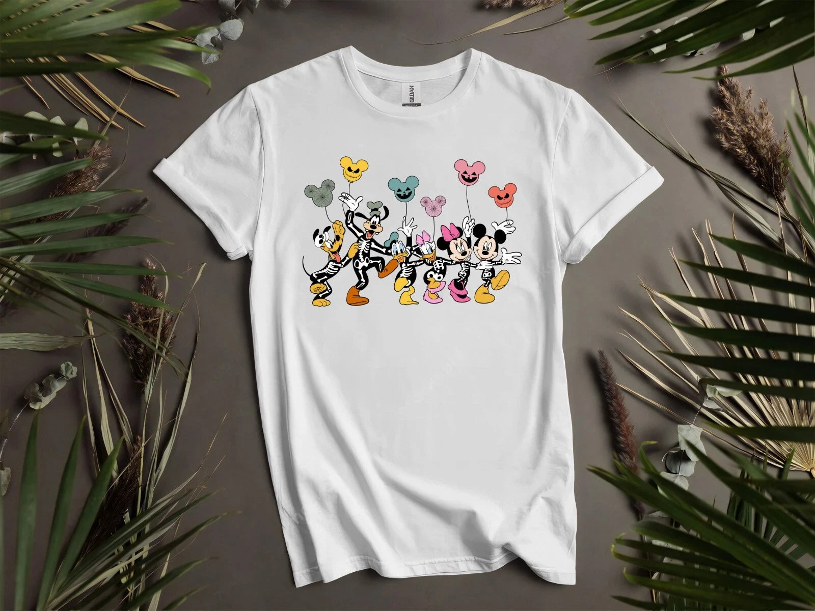 Mickey's Friends Halloween T-shirt T Shirt Men Women Unisex Tshirt K915