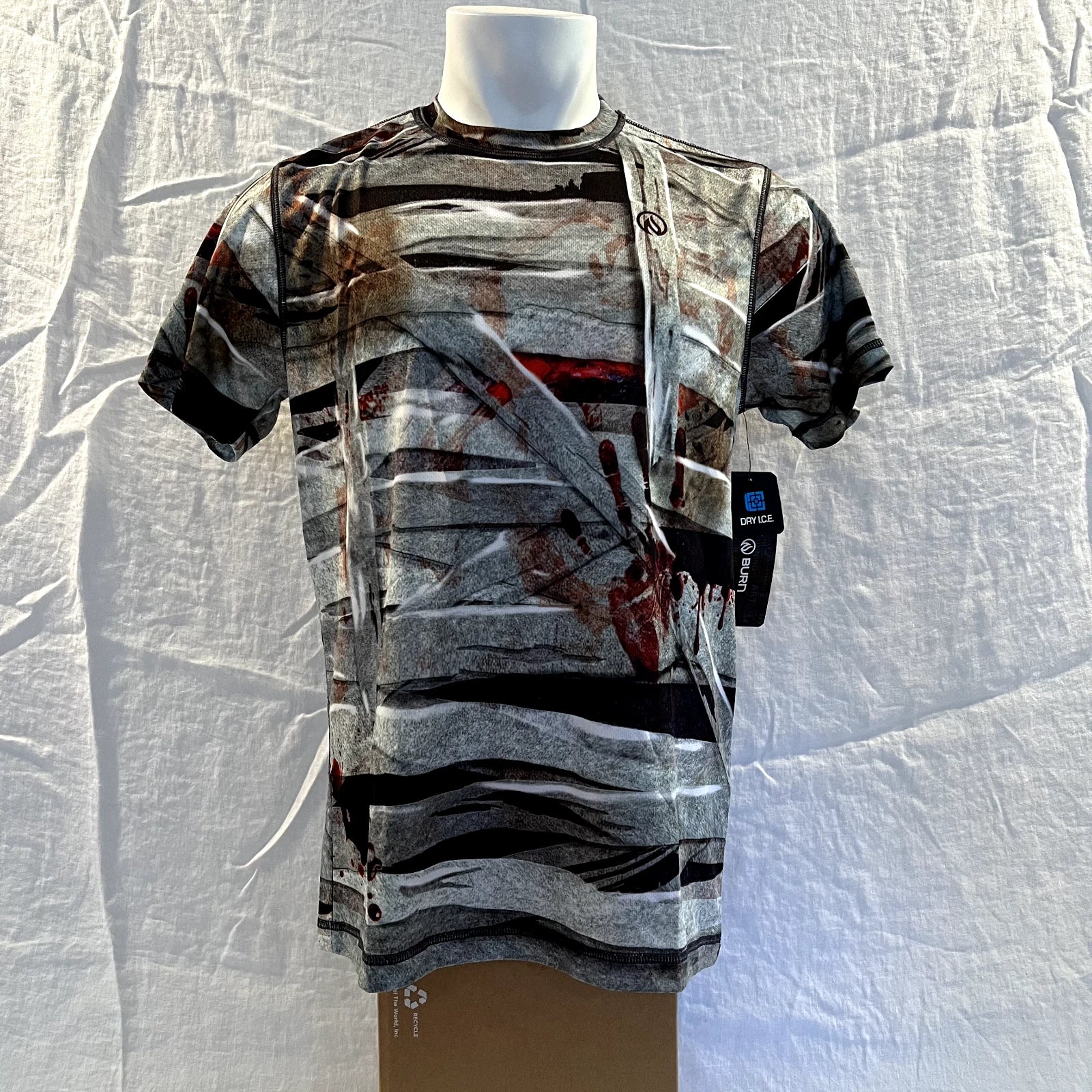 Inknburn Men's "mummy" Tech Tee - Large (l) *limited Edition*