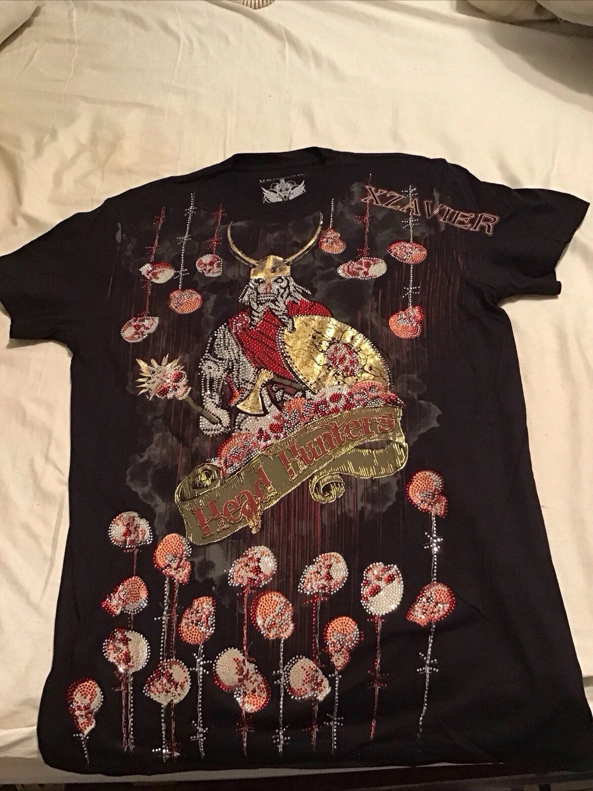 New Vintage Club Members Type T-shirts W/ Embroidered Design All Sizes, 10 Left