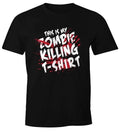 Herren T-shirt This Is My Zombie Killing T-shirt Halloween Horror Fun-shirt