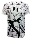 Jack Skellington The Nightmare Before Christmas Bat Sublimation Unisex T Shirt