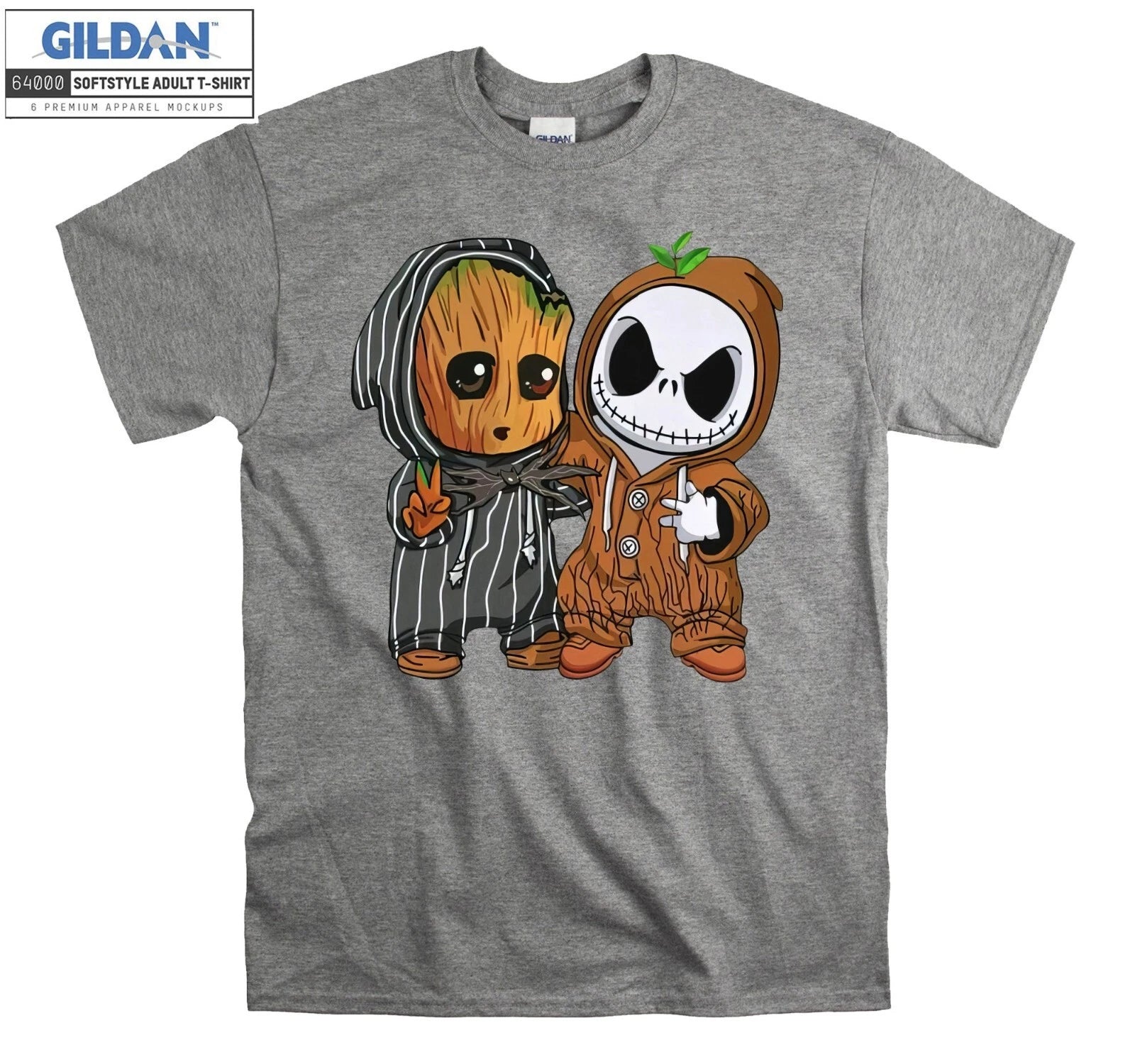 Marvel Guardians Of The Galaxy Groot And Ja Hoodie Tshirt Men Women Unisex Ab715