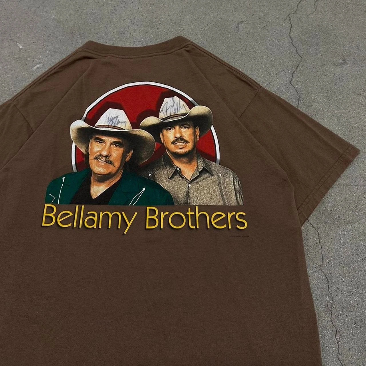 Y2K Bellamy Brothers Redneck Girl Music T-Shirt