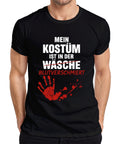 Mein Kost√ºm Blutverschmiert Halloween Horror Zombie Handabdruck Herren T-shirt
