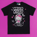 Official Hello Kitty Halloween Grim Reaper Black T-shirt