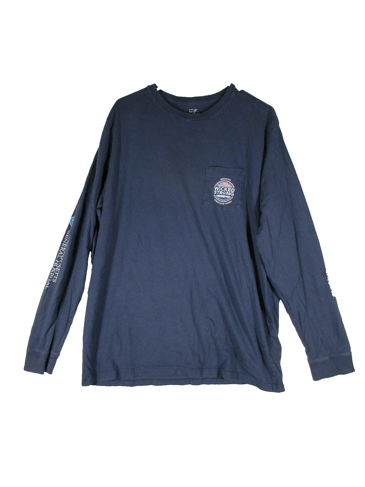 Vineyard Vines Wicked Strong Long Sleeve Pocket T-Shirt