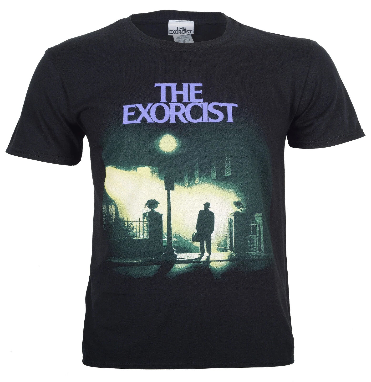 Official The Exorcist T Shirt Movie Poster Classic Horror Movie New Black M L Xl