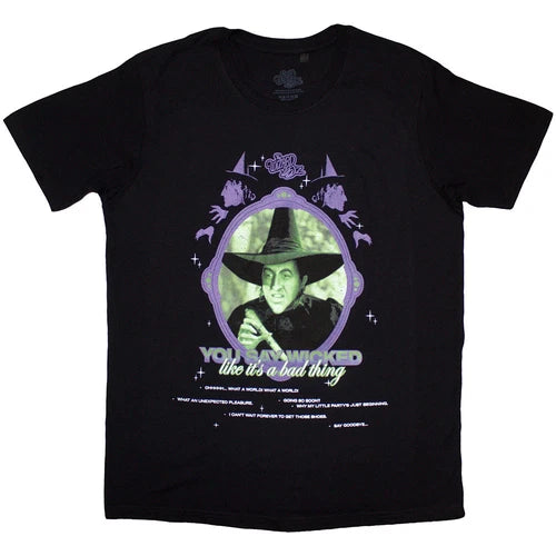 The Wizard of Oz You Say Wicked Official T-Shirt